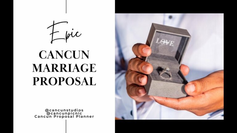 Read more about the article Epic Cancun Marriage Proposal – Everything you could possibly imagine!