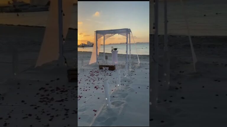Read more about the article Beach proposal in Cancun #proposalplanner #marryme #cancunproposal #beachproposal #shesaidyes #